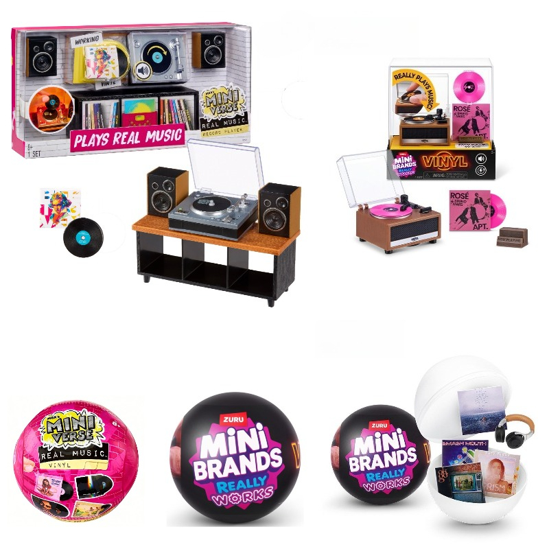 Ornament Ball Set - New ZURU MINI BRANDS Mini Vinyl