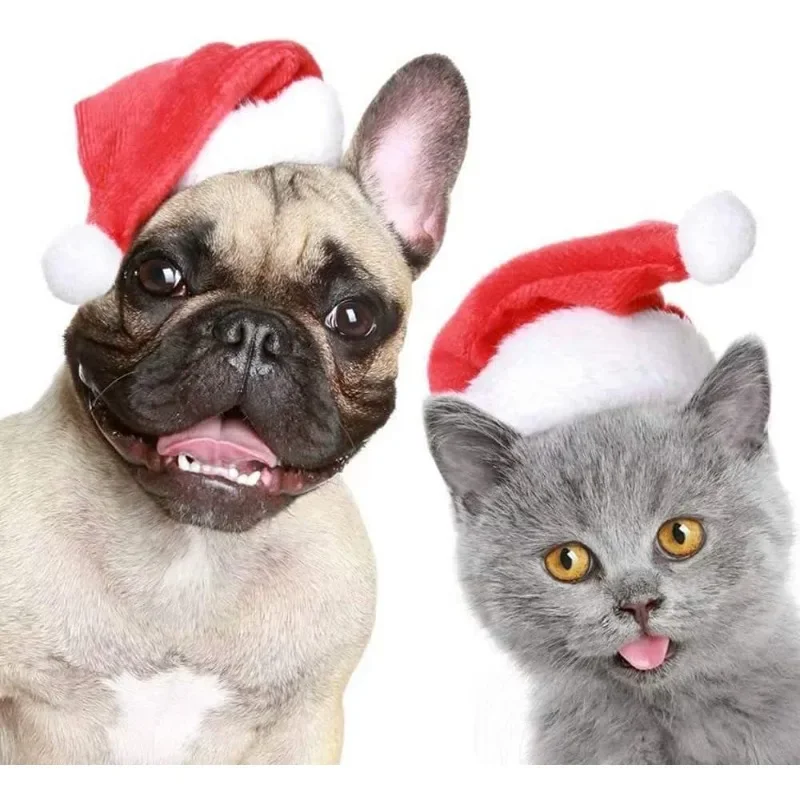 Christmas Pet Santa Hat Red Pl - Santa Hat Plush recension och pris