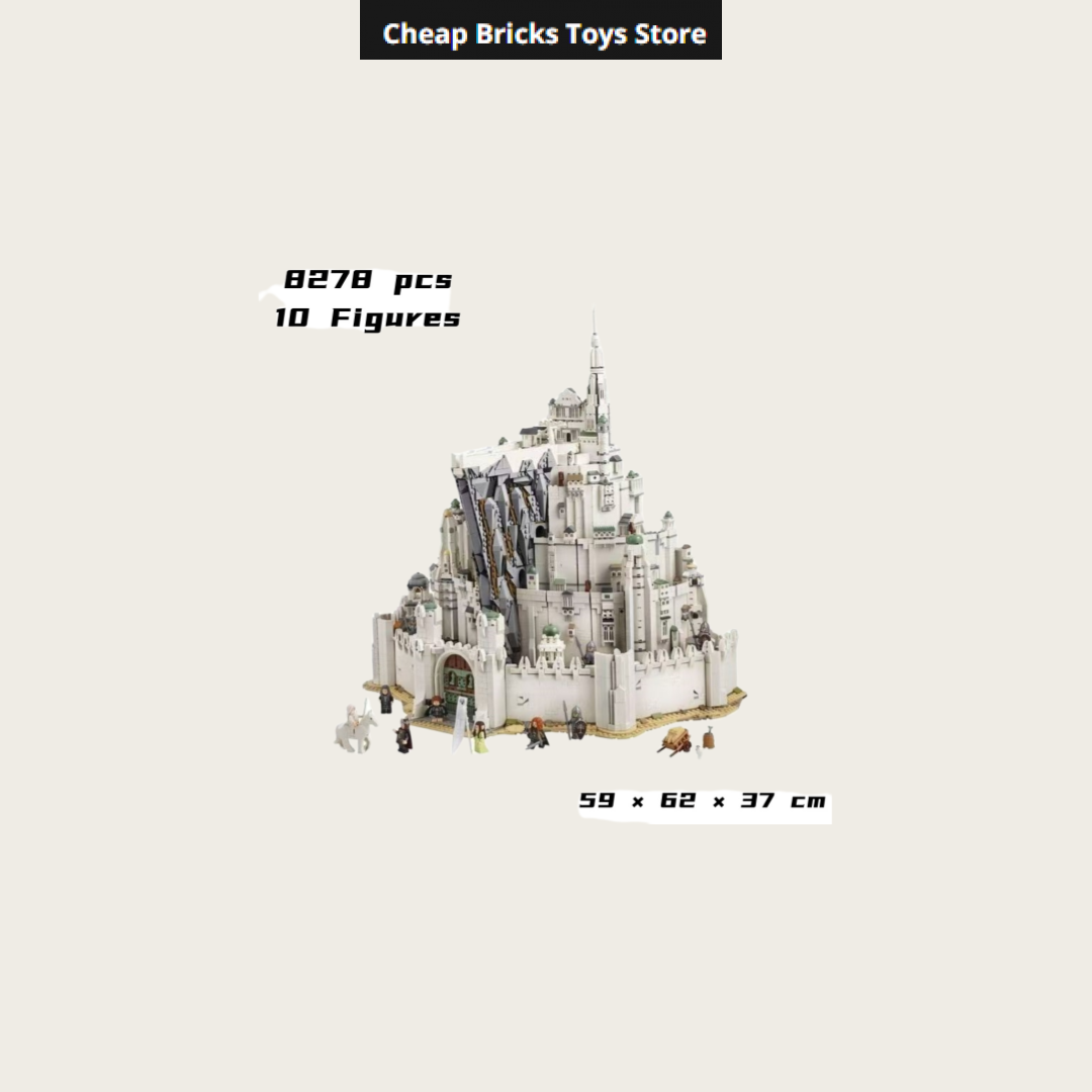 Cheapest 8278pcs Bricks The Ci - Lego Set City recension och pris