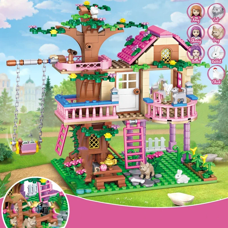 Friends City Tree House Summer - Lego Set City recension och pris