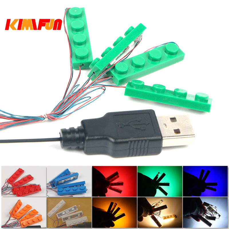 2 Sets 4 in 1 Led Light Set Bu - Lego Set Creator recension och pris