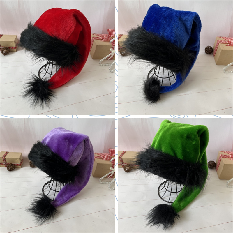 Plush Santa Claus Hat for Chil - Santa Hat Plush recension och pris