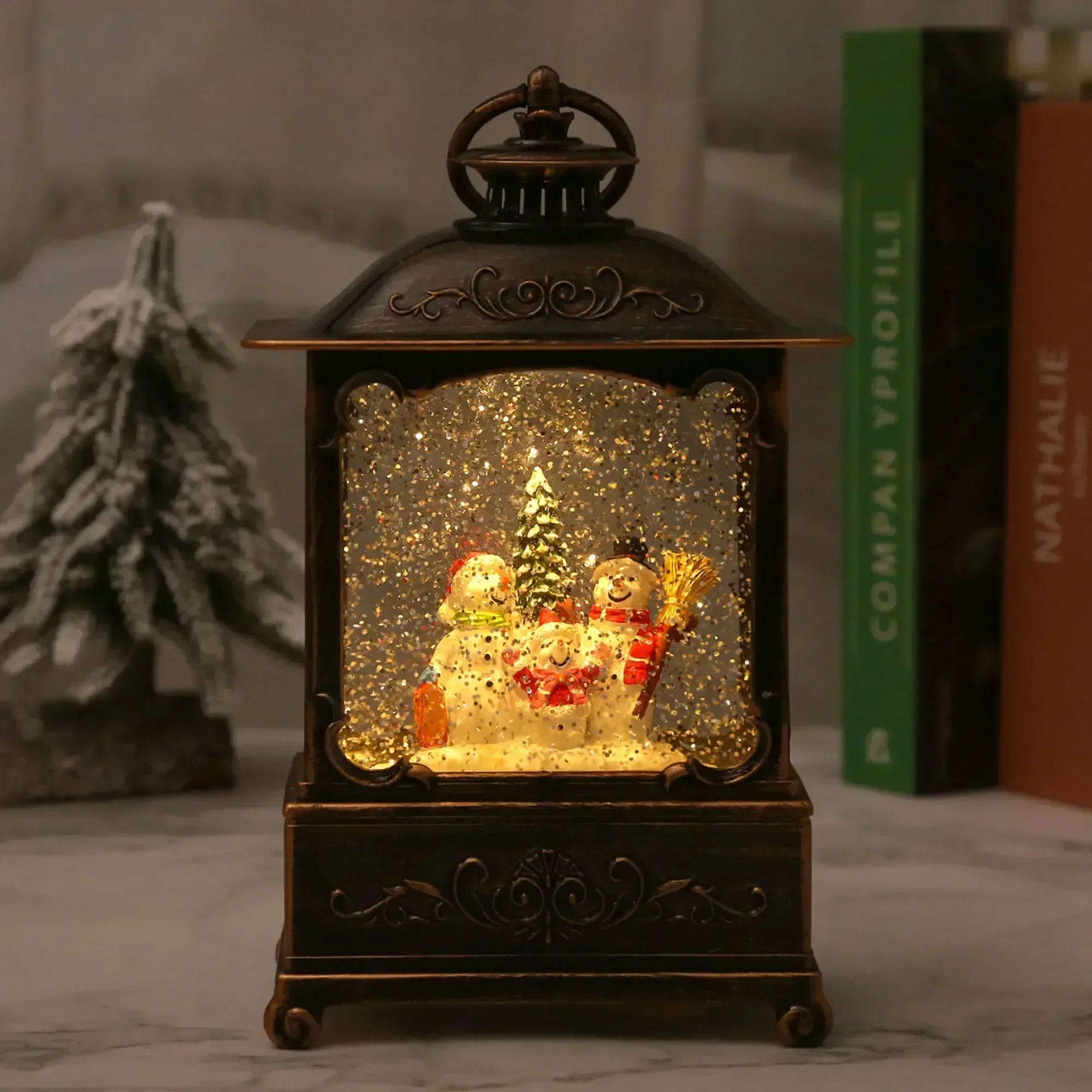 Christmas Snow Globe Lantern M - Snow Globe Musical recension och pris