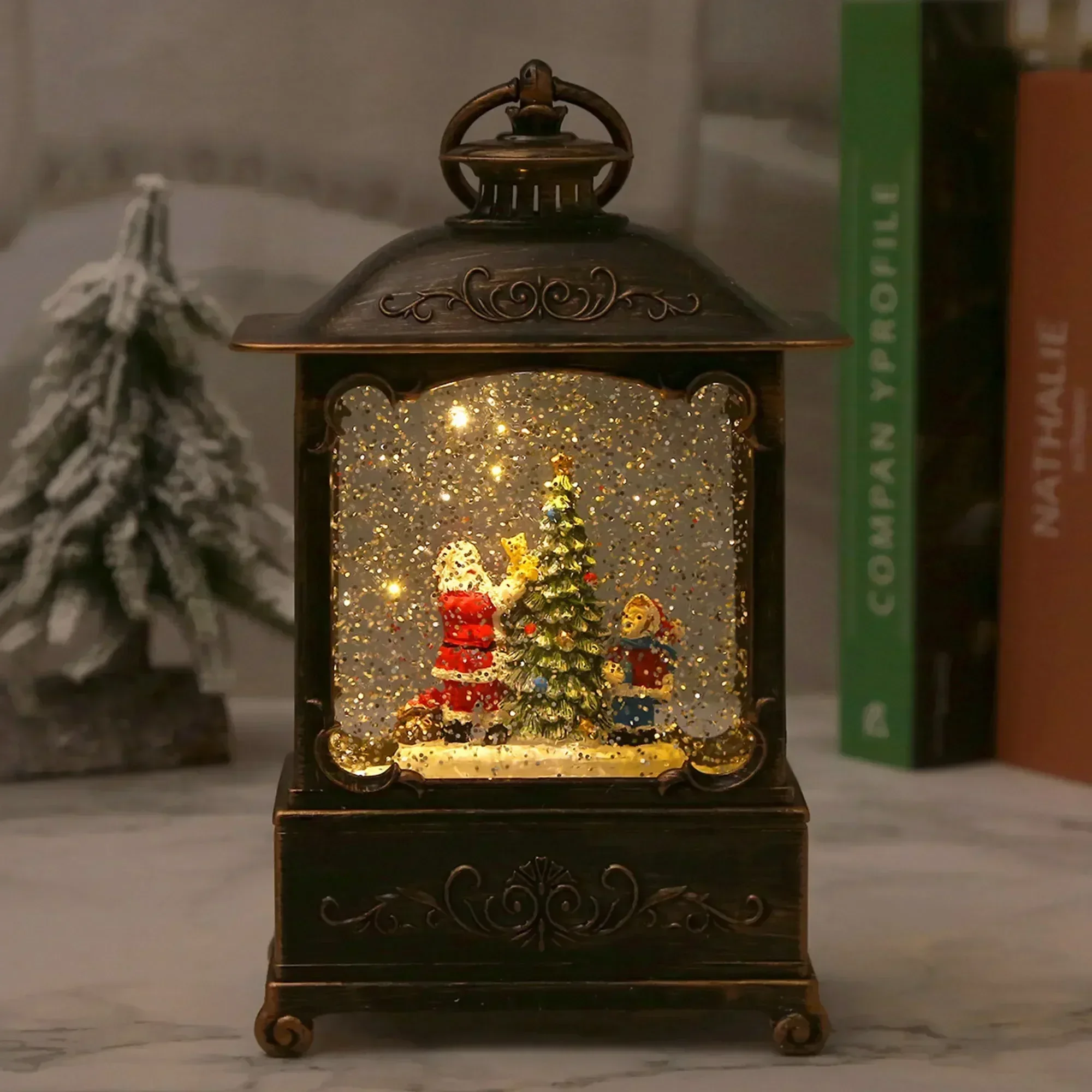 Christmas Snow Globe Lantern M - Snow Globe Musical recension och pris