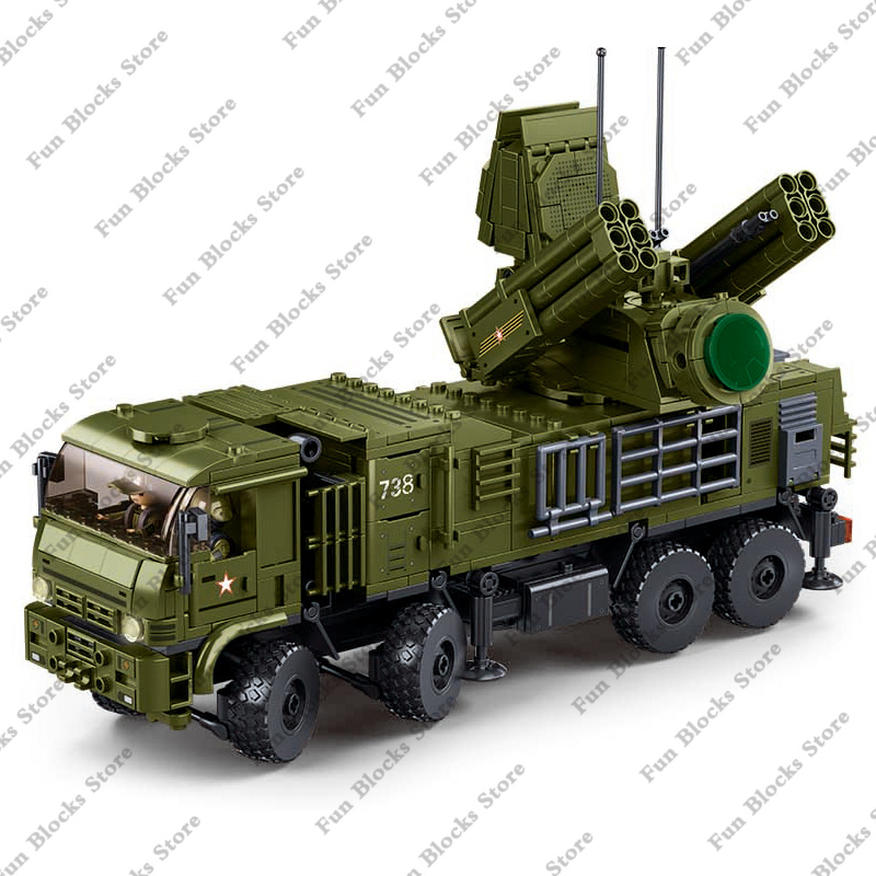 SLUBAN Military Antiaircraft M - Lego Set Creator recension och pris