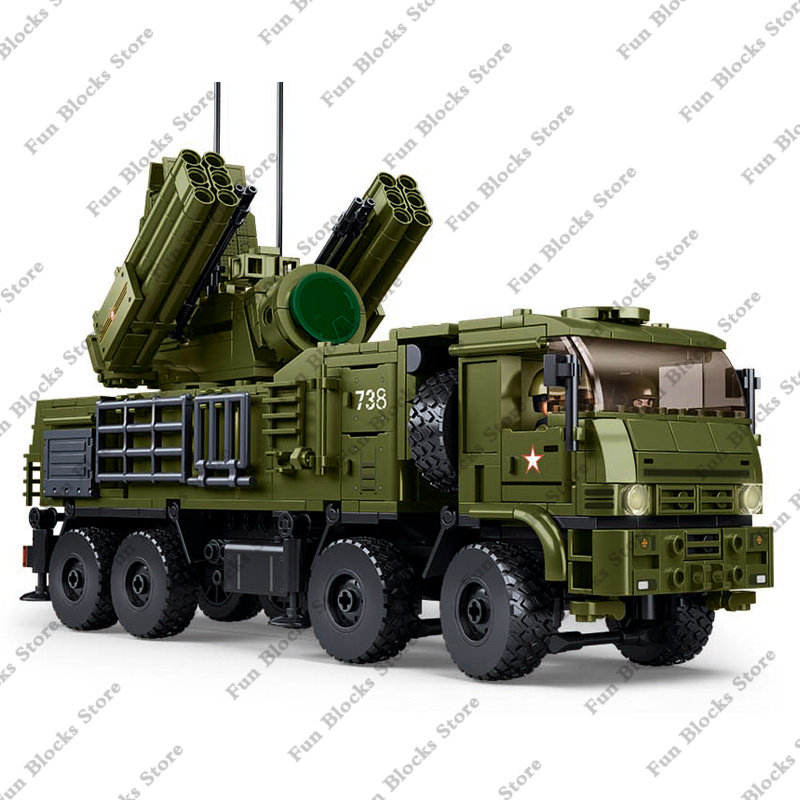 SLUBAN Military Antiaircraft M - Lego Set Creator recension och pris