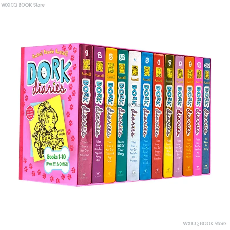 12 Books Gift Box Set English  - Gift Box Wrap Set recension och pris