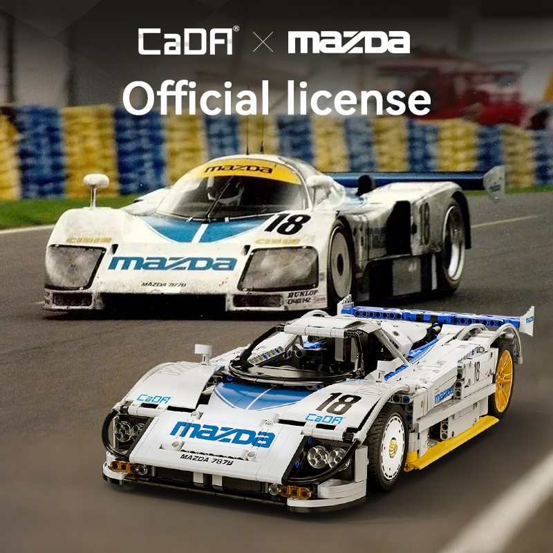 CaDA 1:10 Mazda 787B Technical - Lego Set City recension och pris