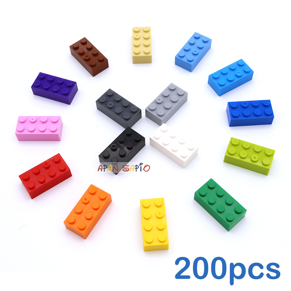 200pcs 2x4 Dot DIY Building Bl - Lego Set City recension och pris