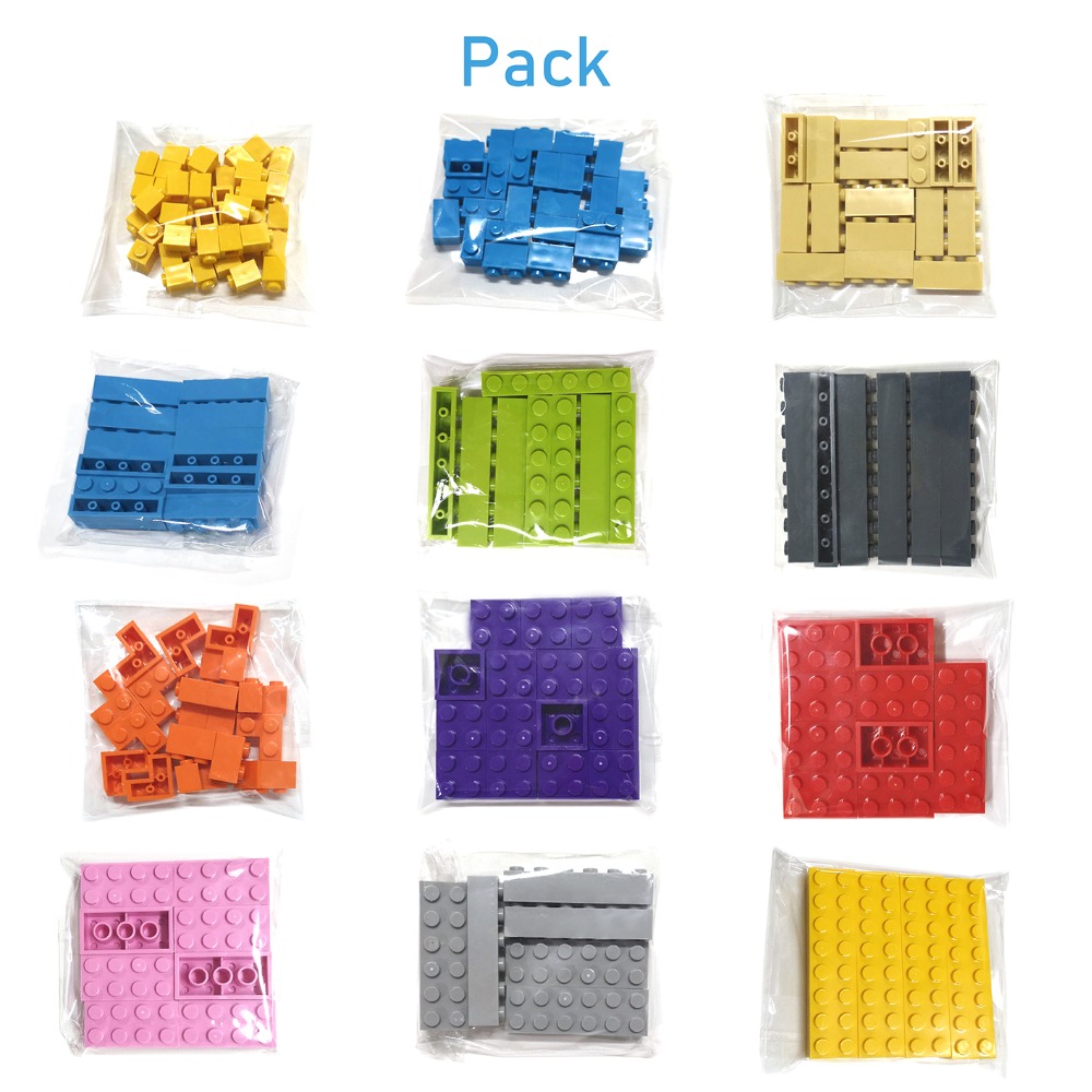 200pcs 2x4 Dot DIY Building Bl - Lego Set City recension och pris