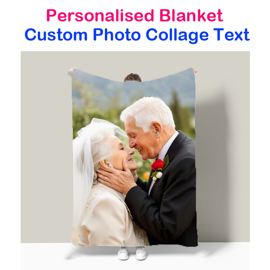 Customizable Flannel Sofa Thro - Christmas Throw Blanket recension och pris
