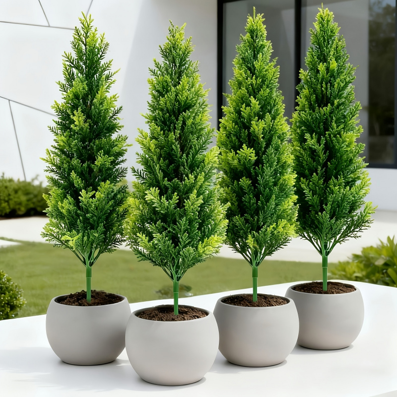 Artificial Plastic Pine Tree G - Christmas Tree Artificial recension och pris