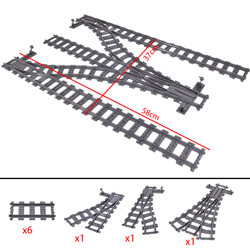 MOC City Train Rail Left and R - Lego Set Creator recension och pris
