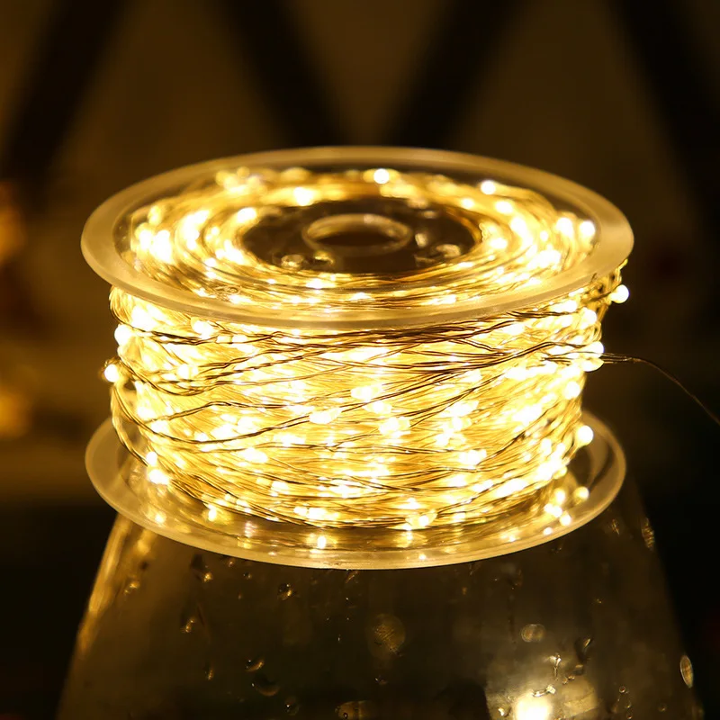 5M/10M/20M LED Copper Wire Str - Led Fairy String Lights recension och pris