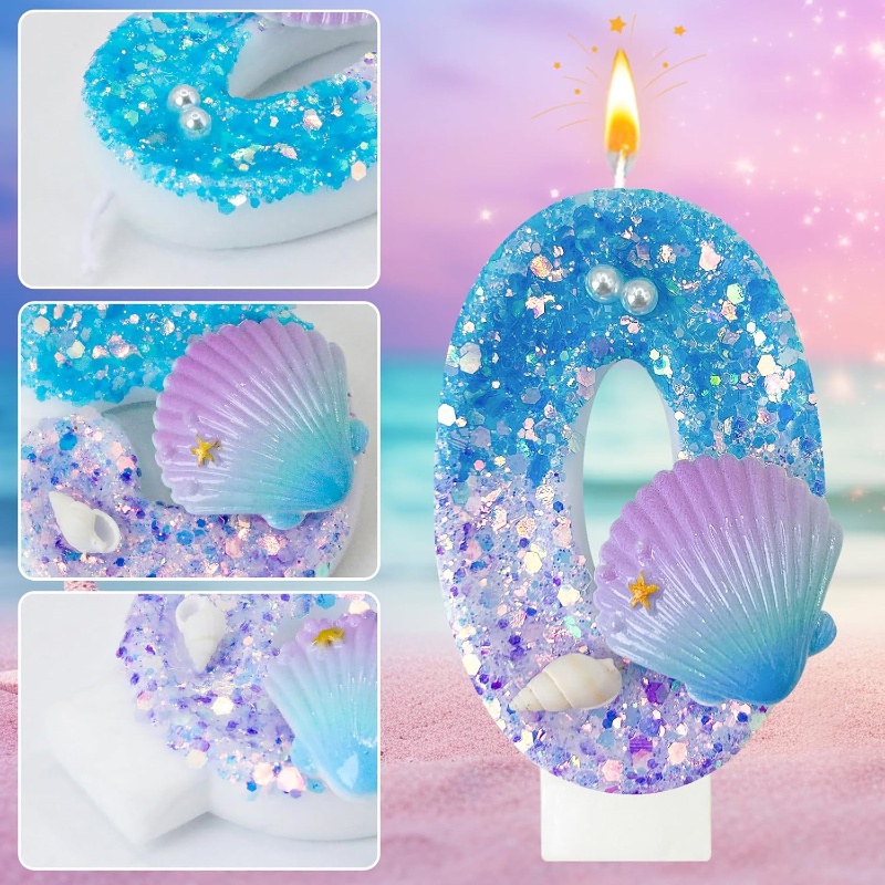 0-9 free combination digital c - Holiday Candle Set recension och pris