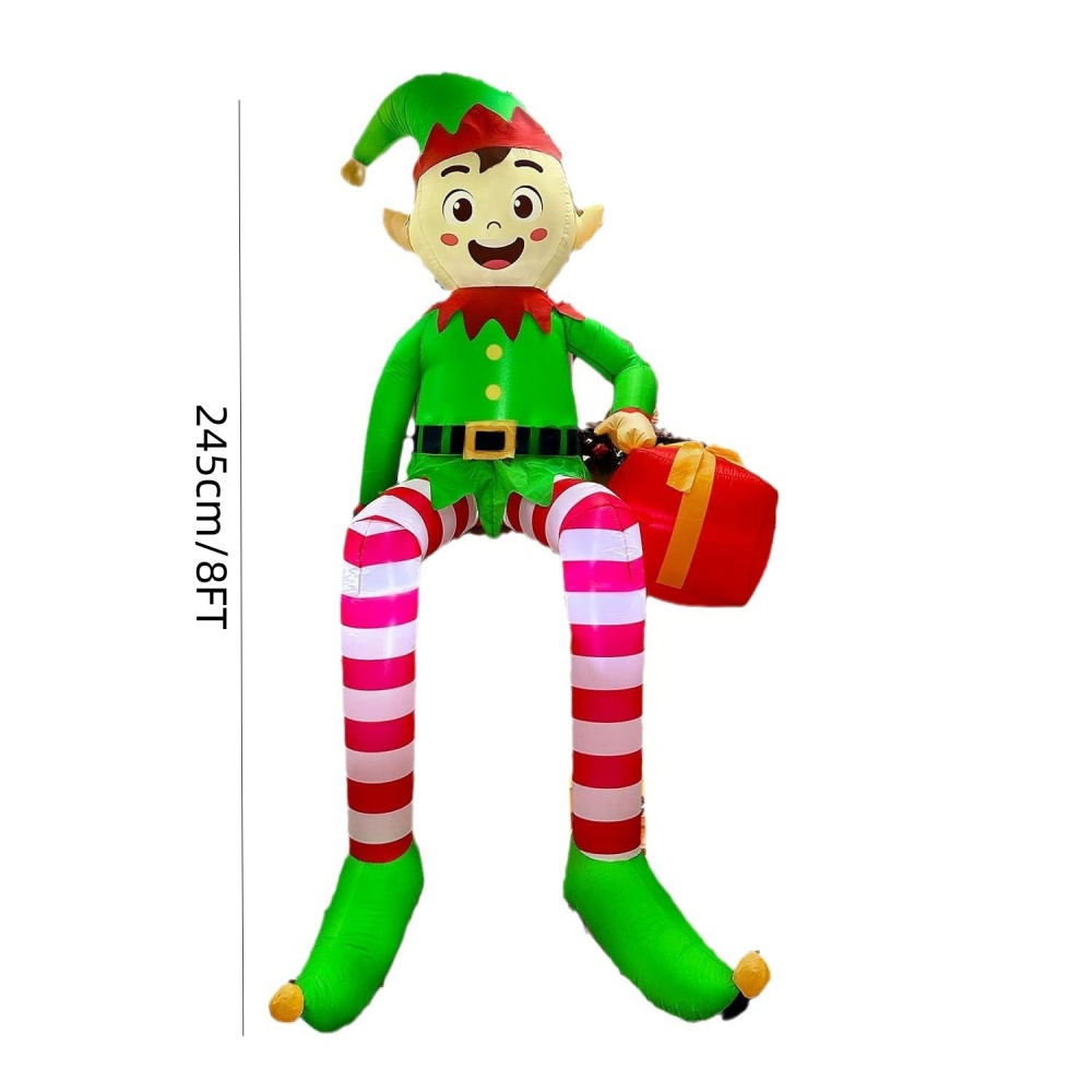 8FT Christmas Inflatables Sitt - Christmas Lights Outdoor recension och pris