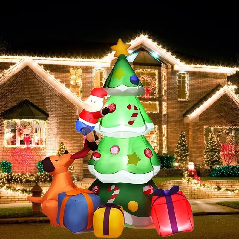 Christmas Tree Inflatable Mode - Christmas Lights Outdoor recension och pris