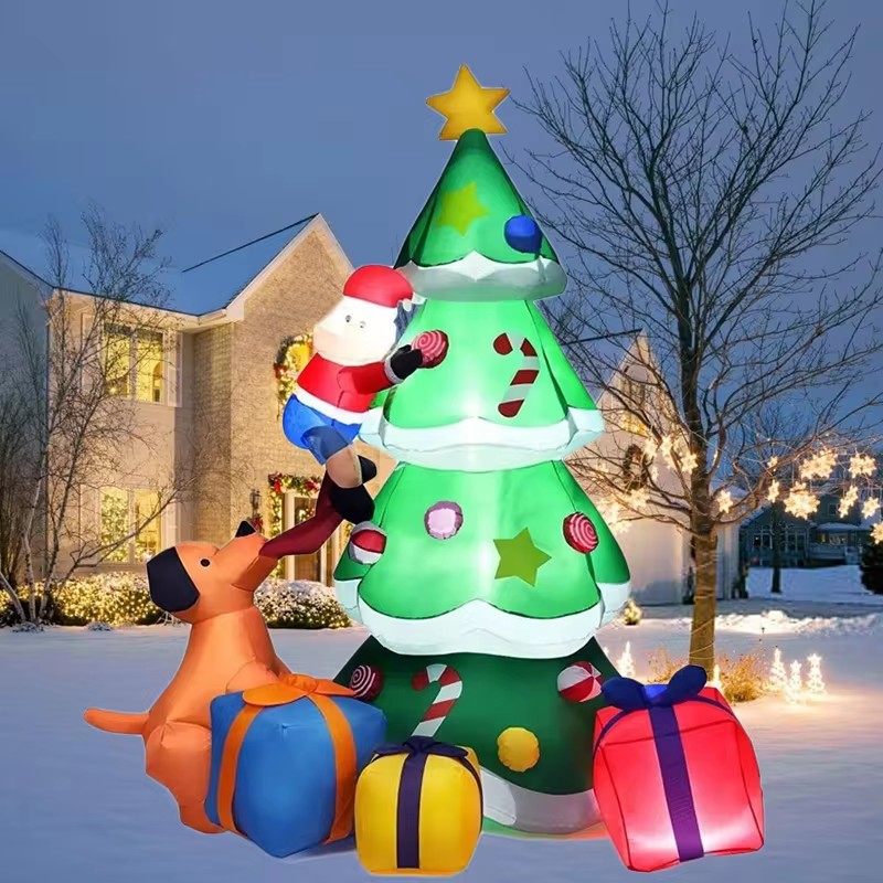 Christmas Tree Inflatable Mode - Christmas Lights Outdoor recension och pris