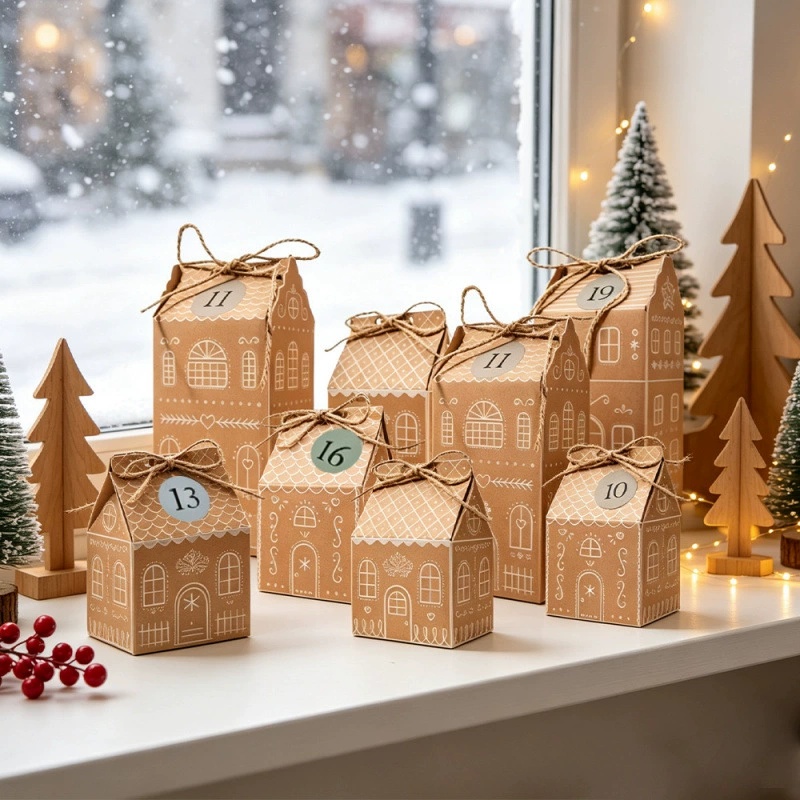 Christmas Gift Boxes Advent Ca - Advent Calendar Gift recension och pris