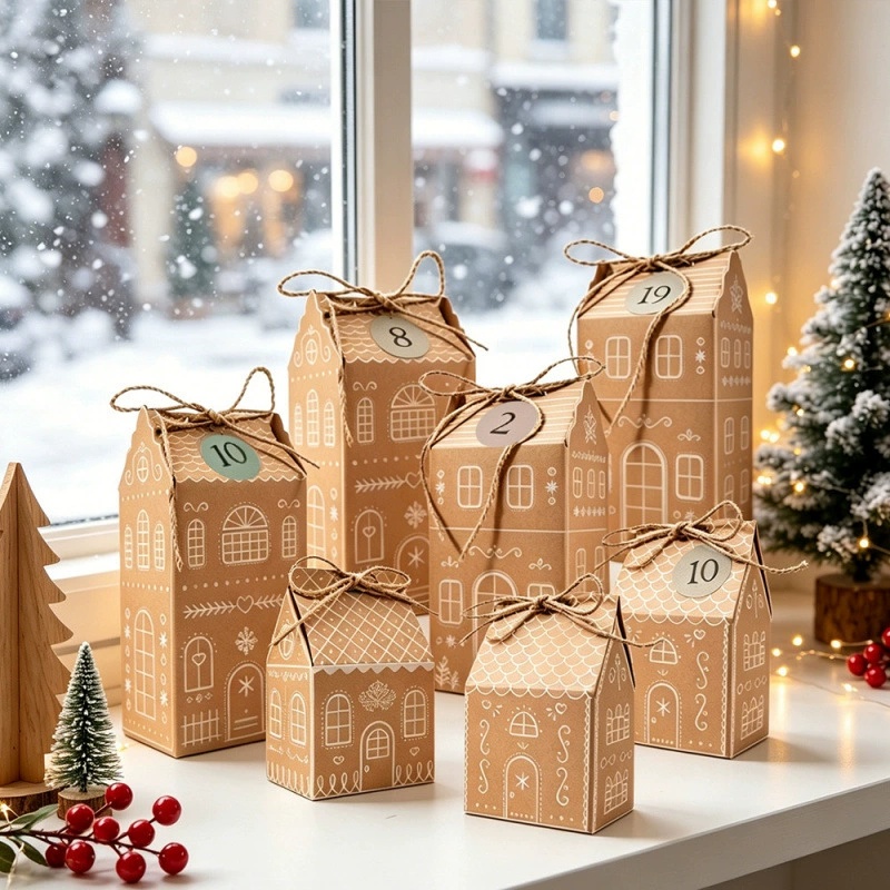 Christmas Gift Boxes Advent Ca - Advent Calendar Gift recension och pris
