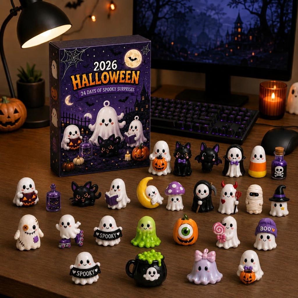 Halloween Advent Calendar 24 D - Advent Calendar Gift recension och pris