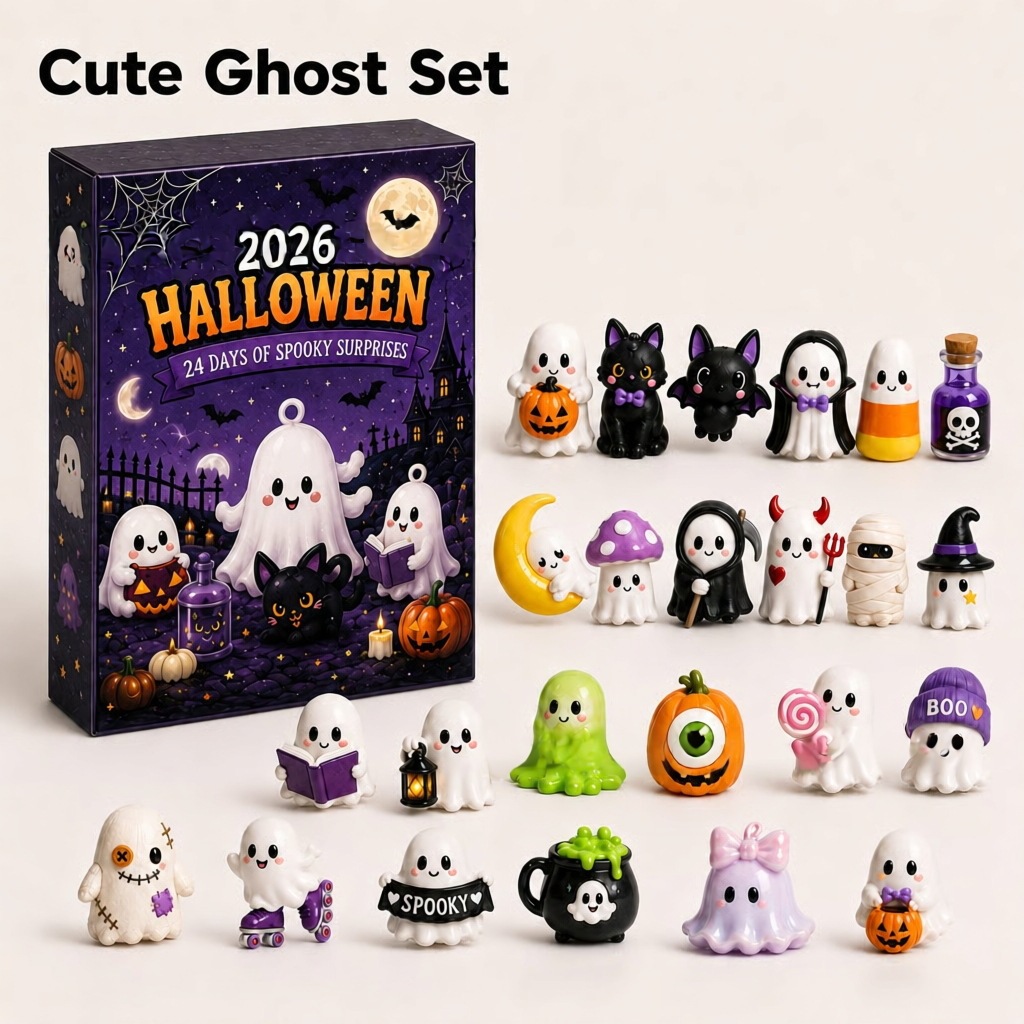 Halloween Advent Calendar 24 D - Advent Calendar Gift recension och pris