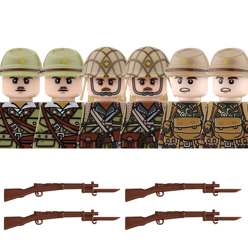 WW2 Military Infantry Japanese - Lego Set City recension och pris