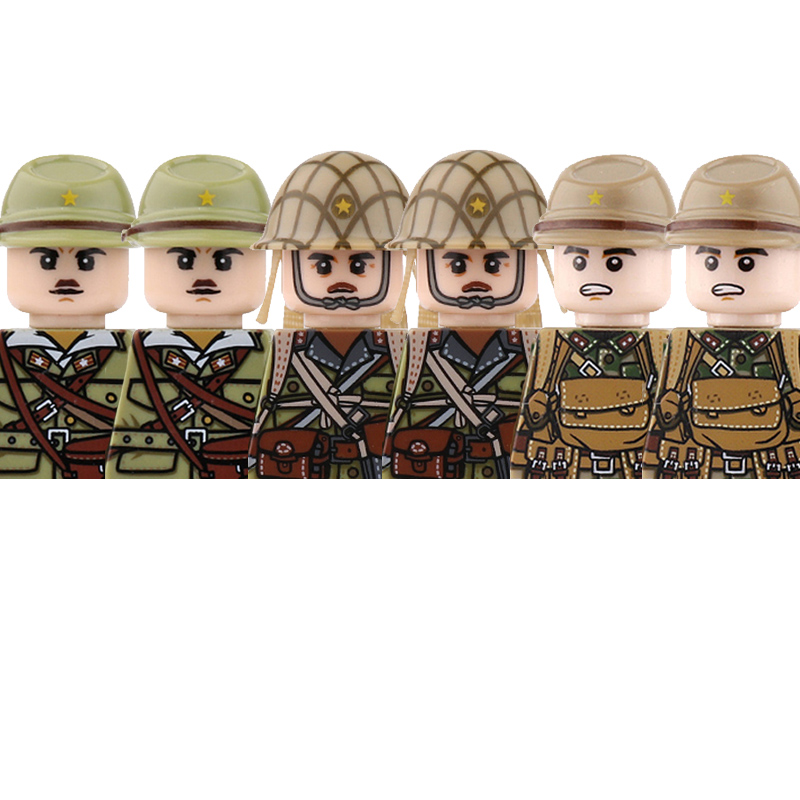 WW2 Military Infantry Japanese - Lego Set City recension och pris