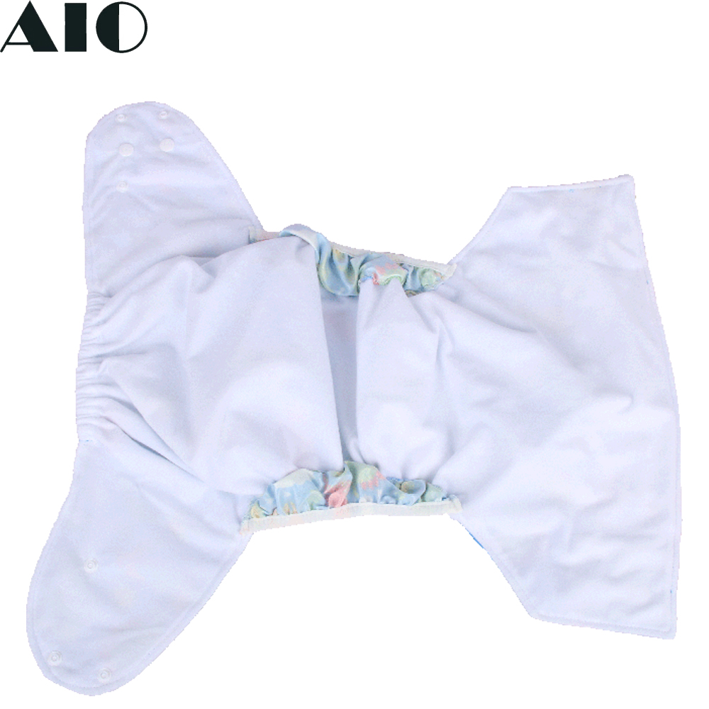 AIO Big Baby Print Nappy Reusa - Pampers Diaper Premium Care recension och pris