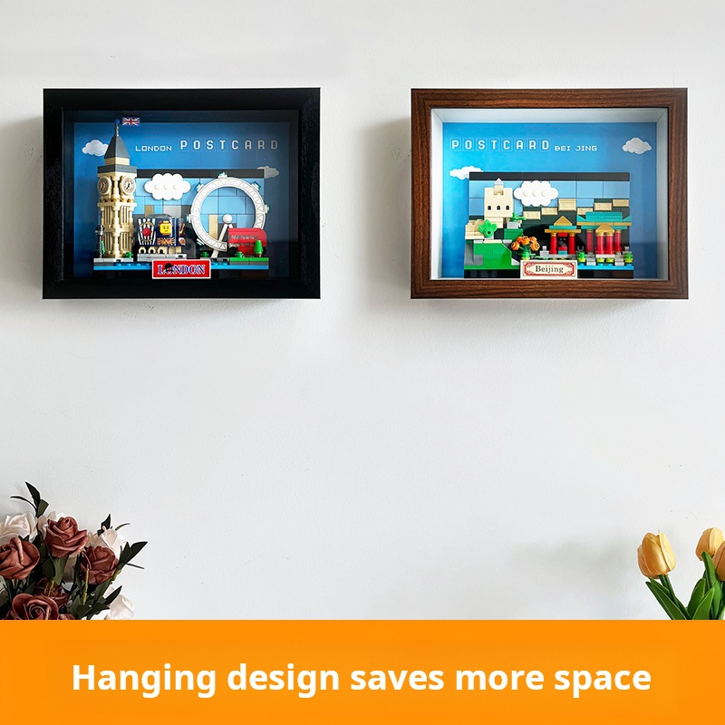 Dustproof Display Photo Frame  - Lego Set City recension och pris
