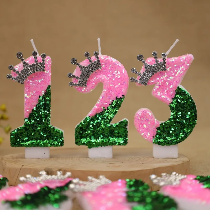 Sparkling Light Green Princess - Holiday Candle Set recension och pris