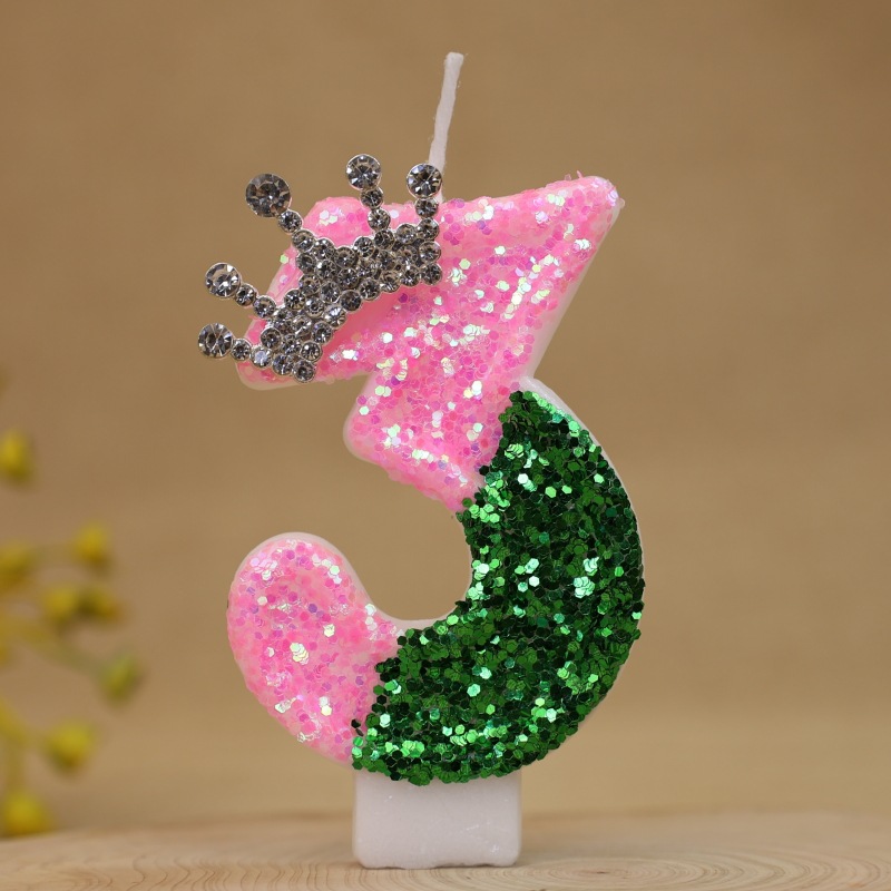 Sparkling Light Green Princess - Holiday Candle Set recension och pris