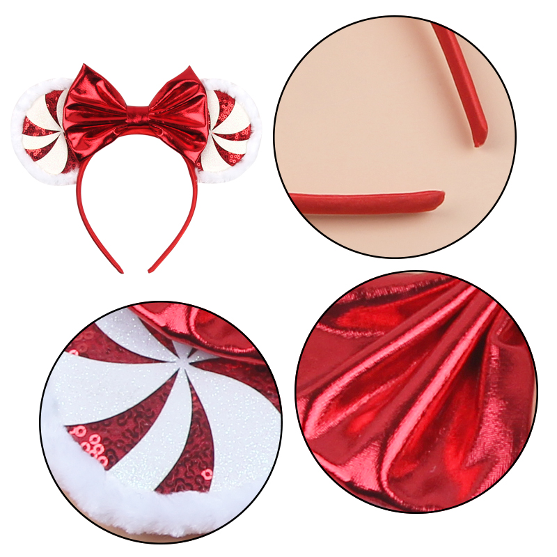 2026 Mickey Mouse Ears Headban - Ribbon Bow Gift recension och pris