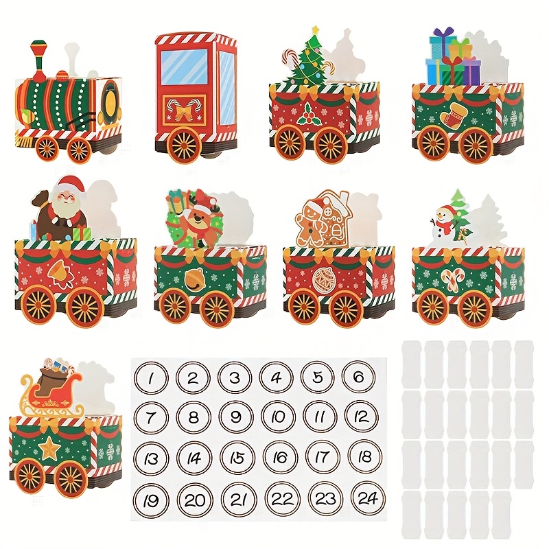 24pcs/Sets Christmas Advent Ca - Advent Calendar Gift recension och pris